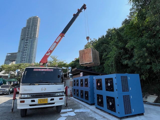 Installation of AWG units in Thailand